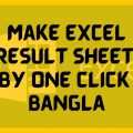 Excel Result Sheet